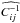 \hbox{$\widehat{C\inv_{ij}}$}
