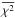 \hbox{$\overline{\chi^2}$}