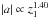 \hbox{$|a|\propto z^{1.40}_1$}