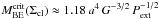 \hbox{$M^{\rm crit}_{\rm BE}(\Sigma_{\rm cl}) \approx 1.18 \, a^4 \, G^{-3/2} \, P_{\rm ext}^{-1/2}$}