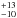 \hbox{$^{+13}_{-10}$}
