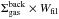 \hbox{$\Sigma_{\rm gas}^{\rm back} \times W_{\rm fil}$}
