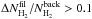 \hbox{$\Delta N_{\rm H_2}^{\rm fil}/N_{\rm H_2}^{\rm back} > 0.1 $}