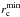 \hbox{${r^\text{min}_{\rm c}}$}