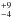 \hbox{$^{+9}_{-4}$}