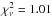 \hbox{$\chi^2_{\nu}=1.01$}