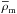 \hbox{$\overline{\rho}_{\rm m}$}