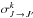\hbox{$\sigma^k_{J\,\to\,J'}$}