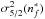 \hbox{$\sigma^2_{5/2} (n^{*}_{f}) $}