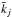 \hbox{$\bar k_j$}
