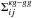 \hbox{$\Sigma_{ij}^{\kappa g-gg}$}