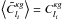 \hbox{$\left\langle \tilde{C}_{l_{i}}^{\kappa g}\right\rangle =C_{l_{i}}^{\kappa g}$}