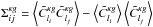 \hbox{$\Sigma_{ij}^{\kappa g}=\left\langle \tilde{C}_{l_{i}}^{\kappa g}\tilde{C}_{l_{j}}^{\kappa g}\right\rangle -\left\langle \tilde{C}_{l_{i}}^{\kappa g}\right\rangle \left\langle \tilde{C}_{l_{j}}^{\kappa g}\right\rangle $}