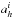 \hbox{$a_{h}^{i}$}
