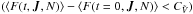 \hbox{${(\left\langle F (t , \bm{J} , N) \right\rangle - \left\langle F (t= 0 , \bm{J} , N) \right\rangle < C_{\tilde{V}}) }$}