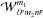\hbox{${\mathcal{W}^{m_{1}}_{\ell^{p} m_{2} n^{p}} }$}