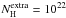 \hbox{$N_{\rm H}^{\rm extra}=10^{22}$}