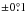 \hbox{$\pm 0\fdg1$}
