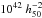 \hbox{$10^{42}~ h^{-2}_{50}$}