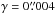 \hbox{$\gamma=0\farcs004$}