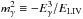 \hbox{$m^2_{\gamma} \equiv- E_{\gamma}^3/E_{\rm LIV}$}