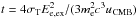 \hbox{$t=4\sigma_{\rm T}E_{\rm e, ex}^{2}/(3m_{\rm e}^{2}c^{3}u_{\rm CMB})$}