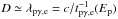 \hbox{$D\simeq\lambda_{\rm p\gamma,e}=c/t_{\rm p\gamma,e}^{-1}(E_{\rm p})$}
