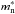 \hbox{$m^*_{\rm n}$}