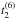 \hbox{$t^{(6)}_2$}