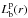 \hbox{$L_{\rm b}^{\rm p}(r)$}