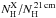 \hbox{$N_{\rm H} ^{\rm X}/N_{\rm H} ^{\mathrm{\,21\,cm}}$}