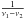 \hbox{$\frac{1}{\nu_1 - \nu_2}$}