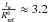 \hbox{$\frac{t_{u}}{R_{\rm ref}^{6}}\approx 3.2 $}