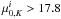 \hbox{$\mu_{0,K}^{i}>17.8$}