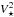 \hbox{$V^2_\star$}