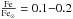 \hbox{$\rm\frac{Fe}{Fe_\odot}=0.1{-}0.2$}