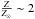 \hbox{$\frac{Z}{Z_\odot}\sim2$}