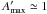 \hbox{$A_{\text{max}}' \simeq 1$}