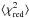 \hbox{$\langle \chi^{2}_{\rm red} \rangle $}