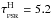 \hbox{$\tau_{_{\rm PSR}}^{\rm H}=5.2$}