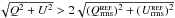 \hbox{$\sqrt{Q^{2}+U^{2}}>2\sqrt{(Q^{\textsc{ref}}_{\rm rms})^{2}+(U^{\textsc{ref}}_{\rm rms})^{2}}$}