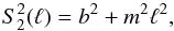 \appendix \setcounter{section}{4} \begin{equation} \label{eq:strucfuncfit} S^{2}_{2}(\ell) = b^{2} + m^{2}\ell^{2}, \end{equation}