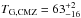 \hbox{$T_{\rm G,CMZ} = 63_{-16}^{+2}$}