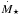 \hbox{$\dot{M}_{\star}$}