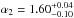 \hbox{$\alpha_2=1.60_{-0.10}^{+0.04}$}