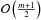 \hbox{$\order{\frac{m+1}{2}}$}