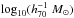 \hbox{$\log_{10}(h^{-1}_{70}~M_\odot)$}