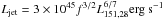 \hbox{$L_{\rm jet} = 3 \times 10^{45} f^{3/2} L_{151, 28}^{6/7} {\rm erg} \ {\rm s}^{-1}$}