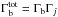 \hbox{$\Gamma_{\rm b}^{\rm tot} = \Gamma_{\rm b} \Gamma_j$}