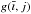 \hbox{$g(\overline{\imath},j)$}